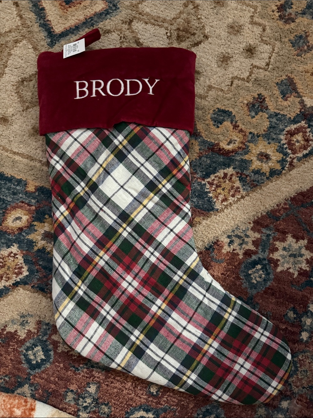 Pottery Barn Brody Stocking